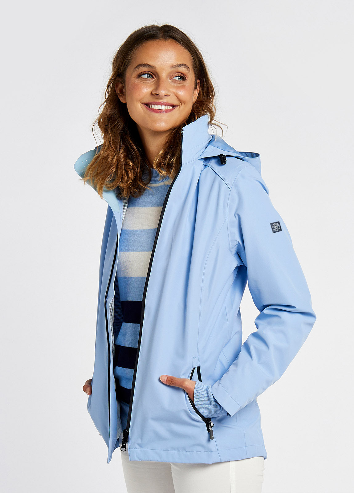 Dubarry Garryvoe Waterproof Jacket - Light Sky