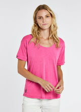 Dubarry Cloyne Short Sleeved Top - Cerise