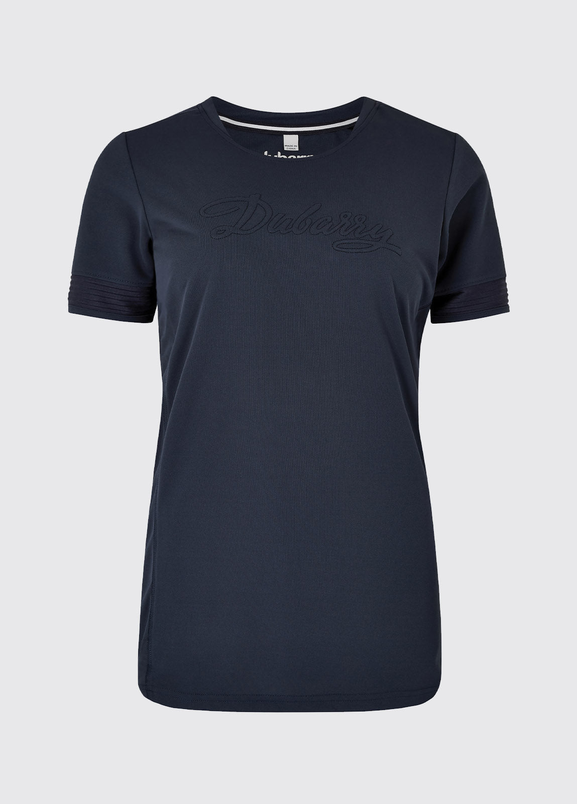 Dubarry Trim Active T-Shirt - Navy