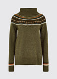Dubarry Riverdale Knitted Sweater - Dusky Green