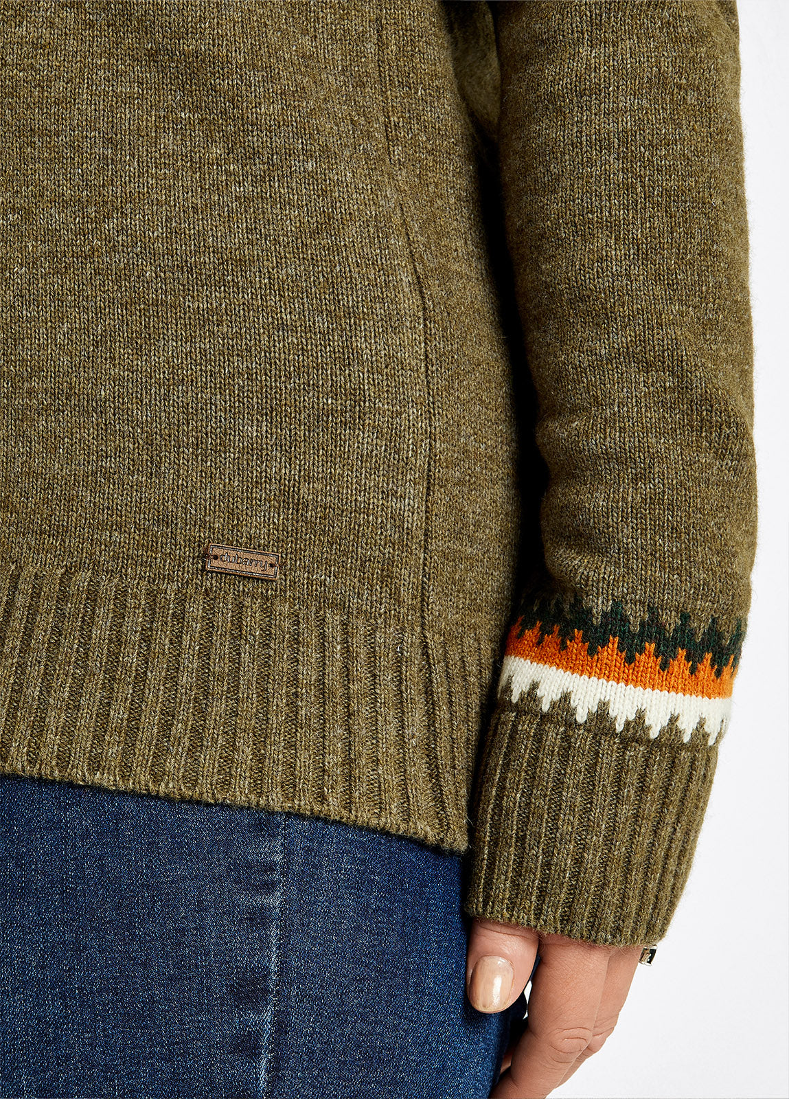 Dubarry Riverdale Knitted Sweater - Dusky Green