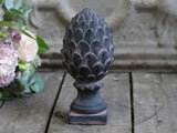 French Decor on Foot - Antique Coal