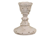 Candlestick Holder 8cm - Antique Grey