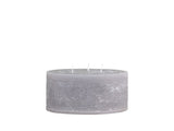 Macon Rustic Pillar Candle 14cm 42 h - French Grey