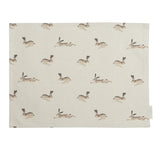 Sophie Allport Hare Fabric Placemat