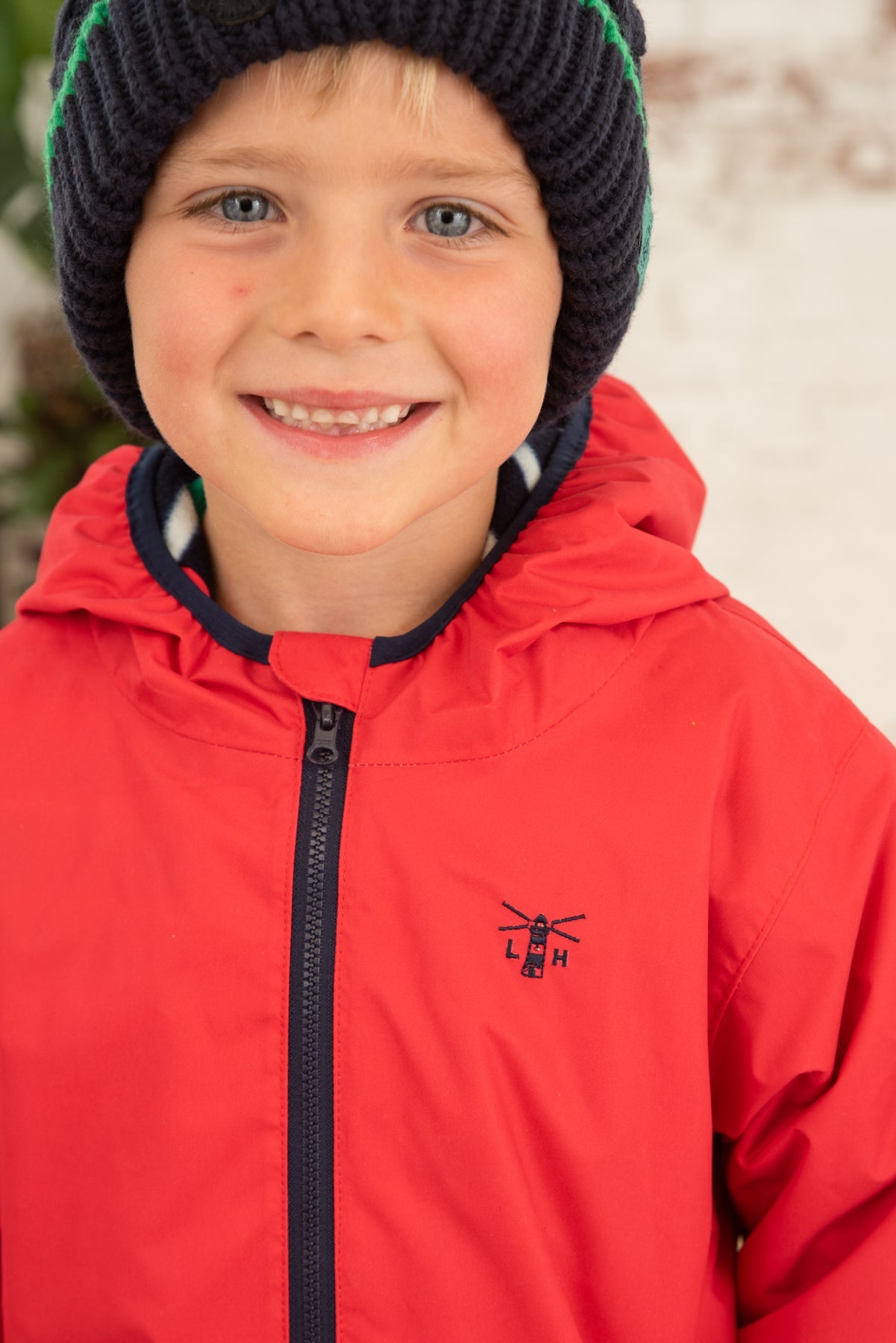 Lighthouse Lucas Boys Coat - Pillarbox*