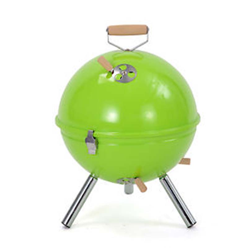 "Apple Green Crystal" Mini Kettle Grill BBQ