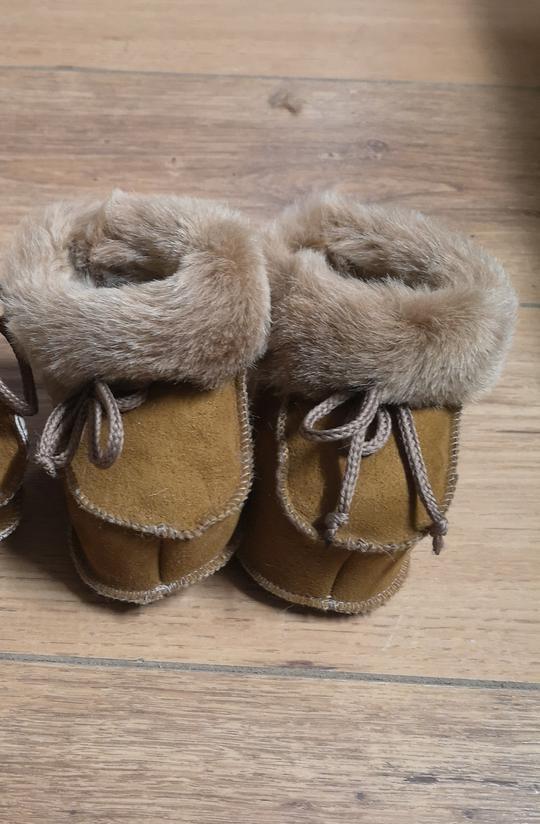 Sheepskin Baby Boots