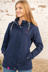 Lighthouse Ladies Beachcomber Coat - Navy