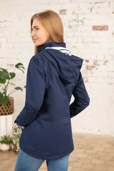 Lighthouse Ladies Beachcomber Coat - Navy