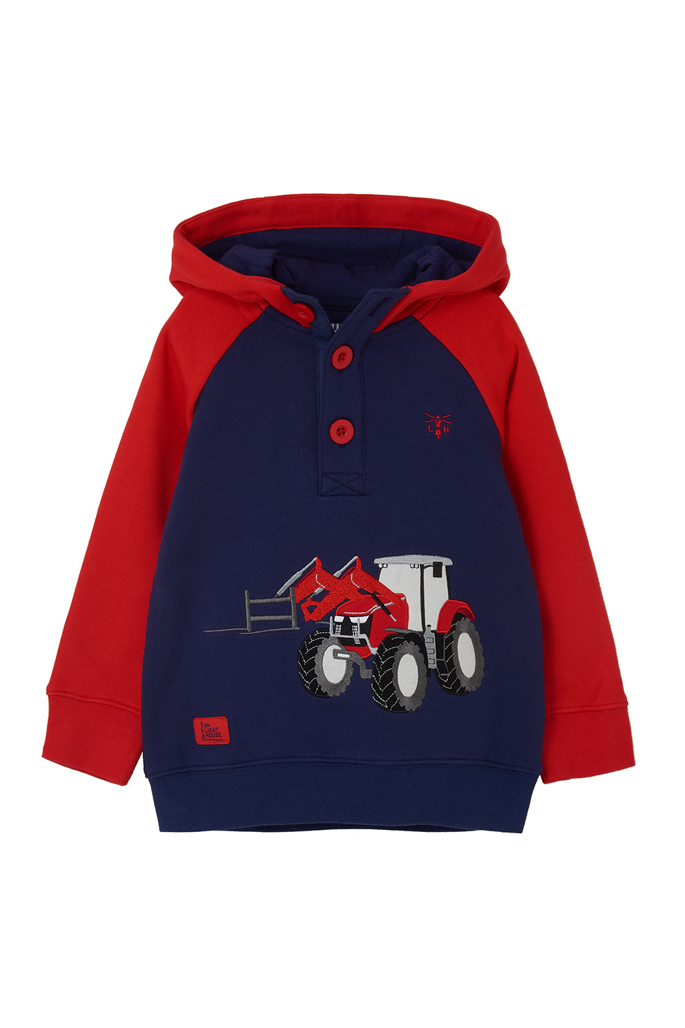 Lighthouse Jack Boys Sweat - Red Frontloader