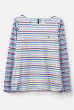 Lighthouse Causeway Breton Top - Purple Blue Stripe