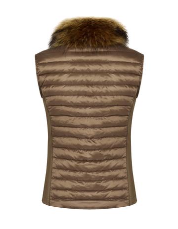 Bronze Puffer Gilet