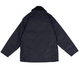 Barbour Boys Bedale Waxed Jacket - Navy