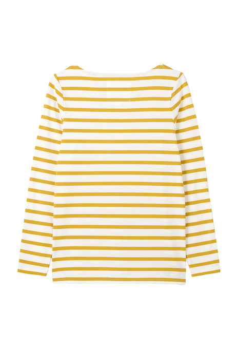 Lighthouse Ladies Causeway Top - Sunrise Stripe