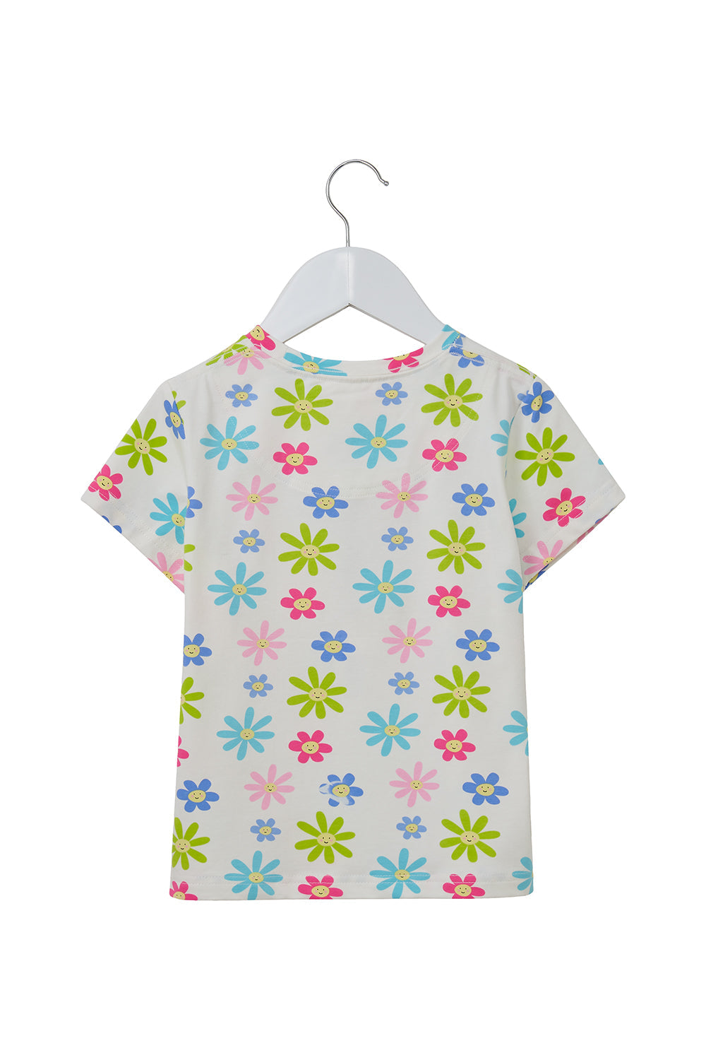 Lighthouse Causeway Kids T-Shirt - Daisy Print