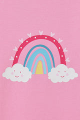 Lighthouse Causeway Kids T-Shirt - Rainbow