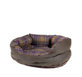 Barbour Wax/Cotton Dog Bed - 24 Inch