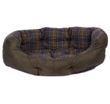 Barbour Quilted Dog Bed 35IN - Olive