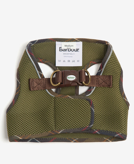 Barbour Mesh Dog Harness - Olive