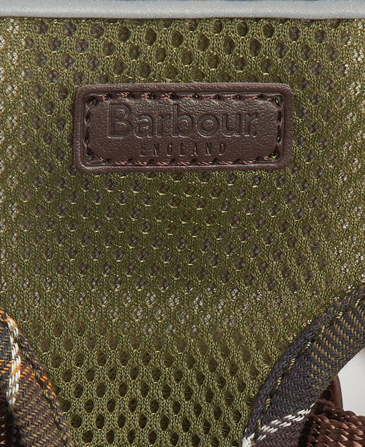 Barbour Mesh Dog Harness - Olive