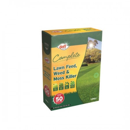 Doff Complete Lawn Feed, Weed & Moss Killer