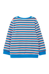 Lighthouse Boys Finn Sweat - Blue Red Stripe