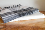 Grey Dress Stewart Lambswool Knee Blanket