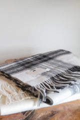 Grey Dress Stewart Lambswool Knee Blanket