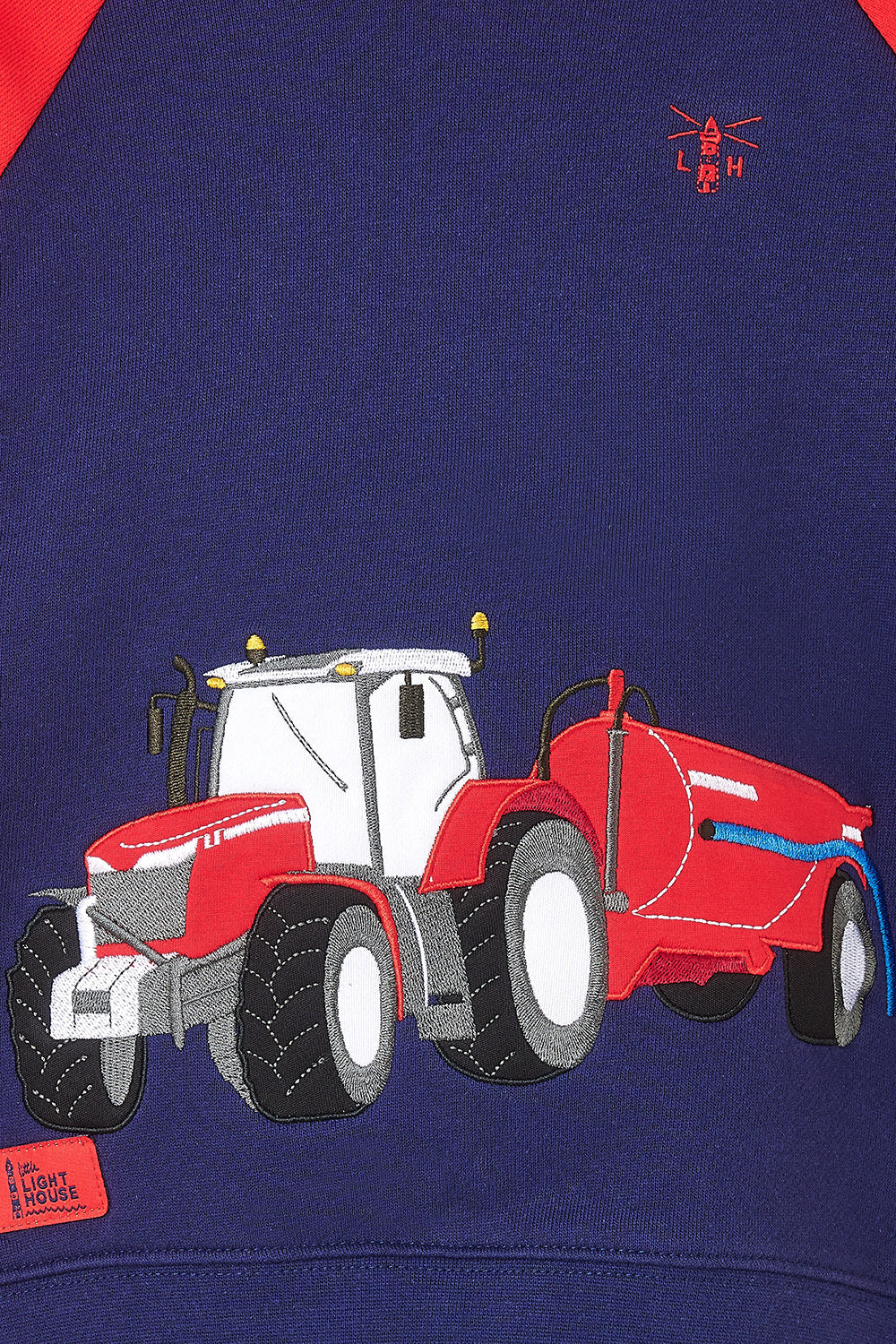 Lighthouse Jack Boys Sweat - Red Tractor Slurry