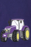 Lighthouse Jill Girls Sweat -Purple Tractor