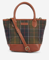 Barbour Katrine Tartan Leather Tote - Classic Tartan