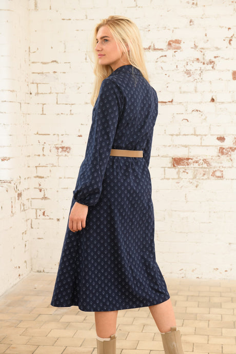 Lighthouse Ladies Ariella Dress -Navy Motif