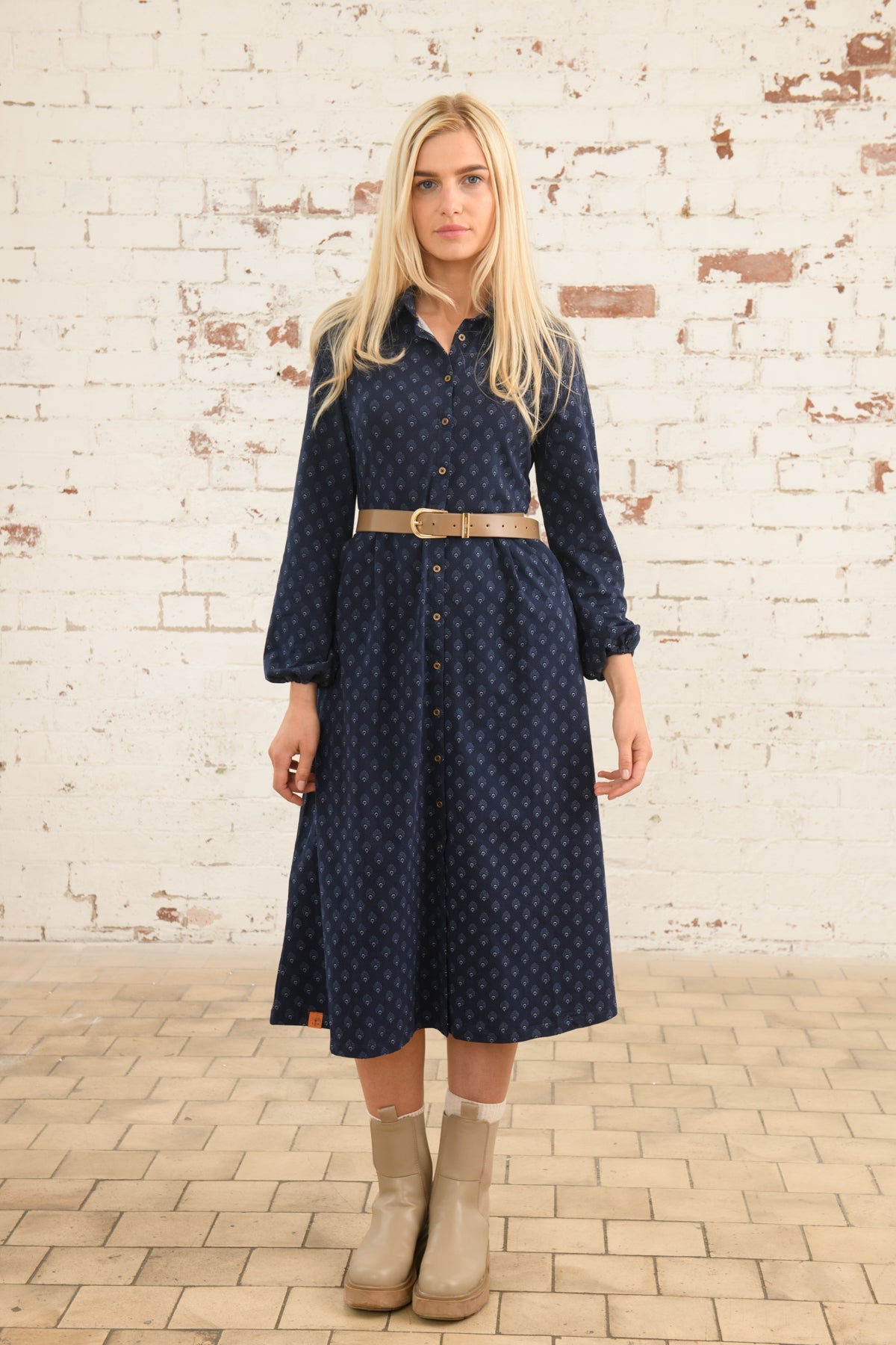 Lighthouse Ladies Ariella Dress -Navy Motif