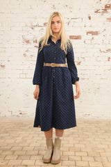 Lighthouse Ladies Ariella Dress -Navy Motif