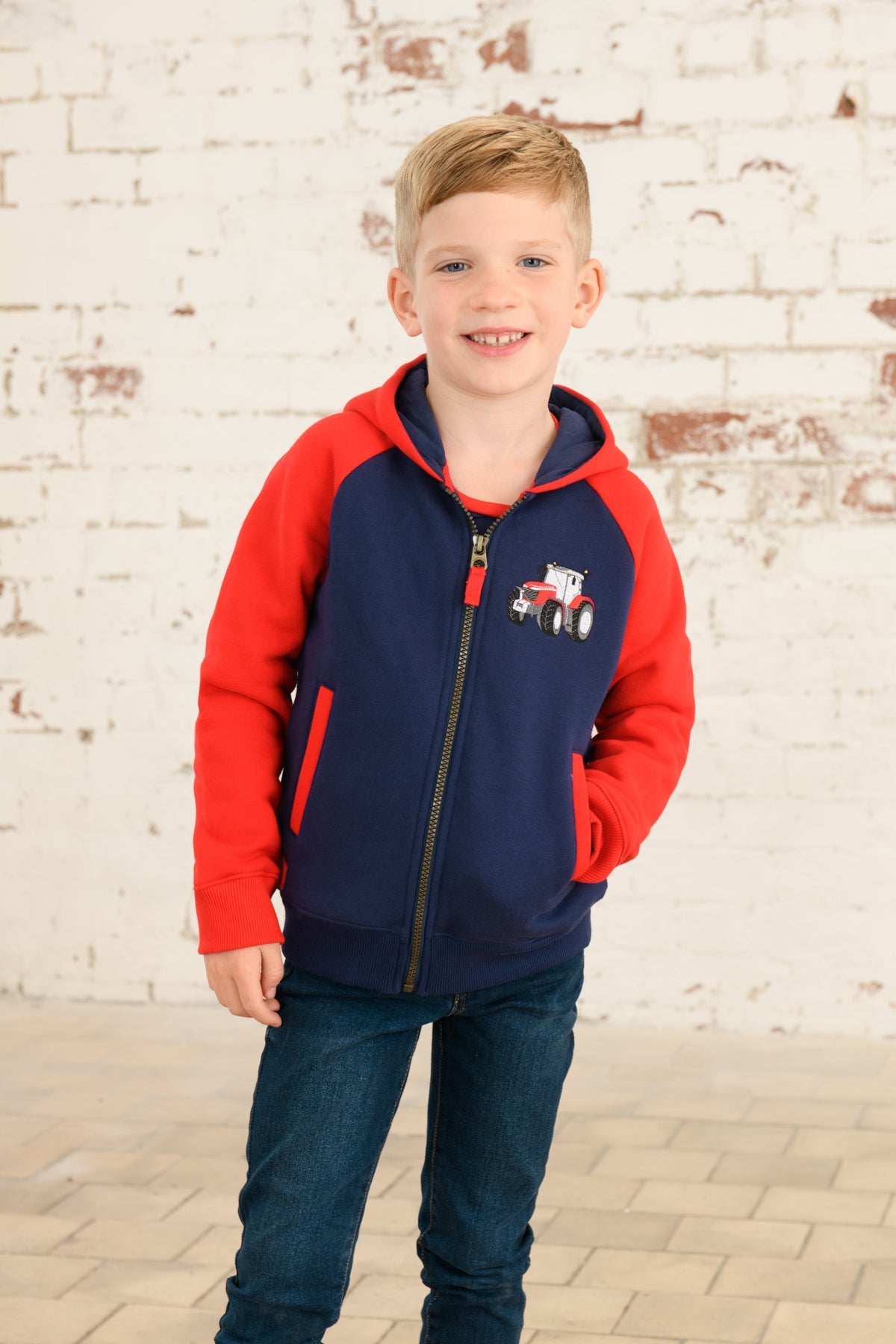 Lighthouse Jackson Full Zip Sweat -Red Tractor