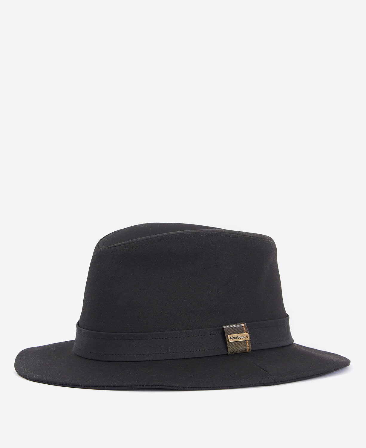 Barbour Vintage Wax Bushman Hat - Black