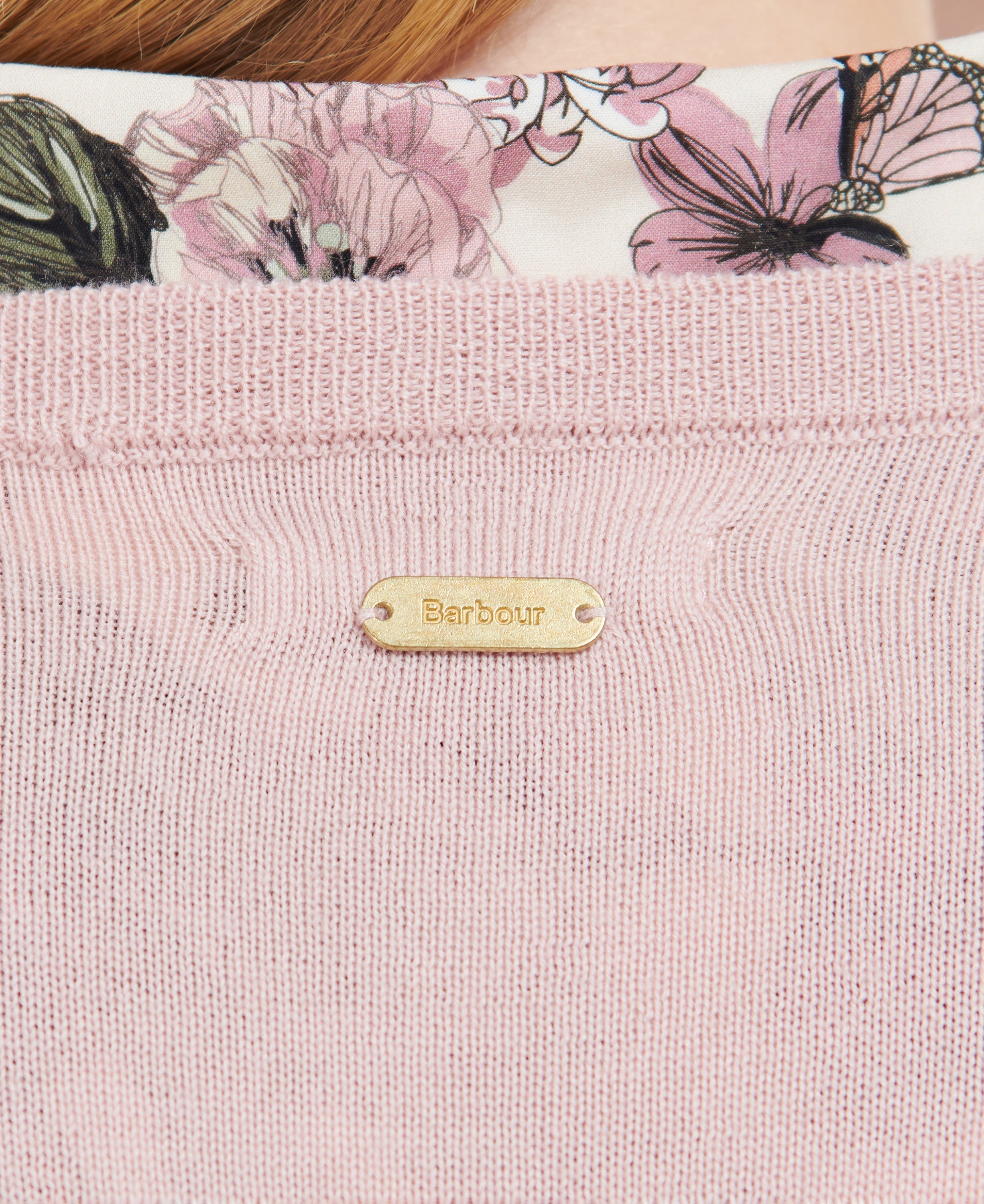 Barbour Ridley Knit - Rosewater