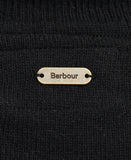 Barbour Pendle Roll Collar Sweater - Black/Rosewood
