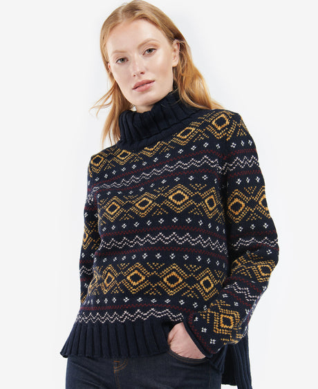 Barbour Mallow Knit - Navy
