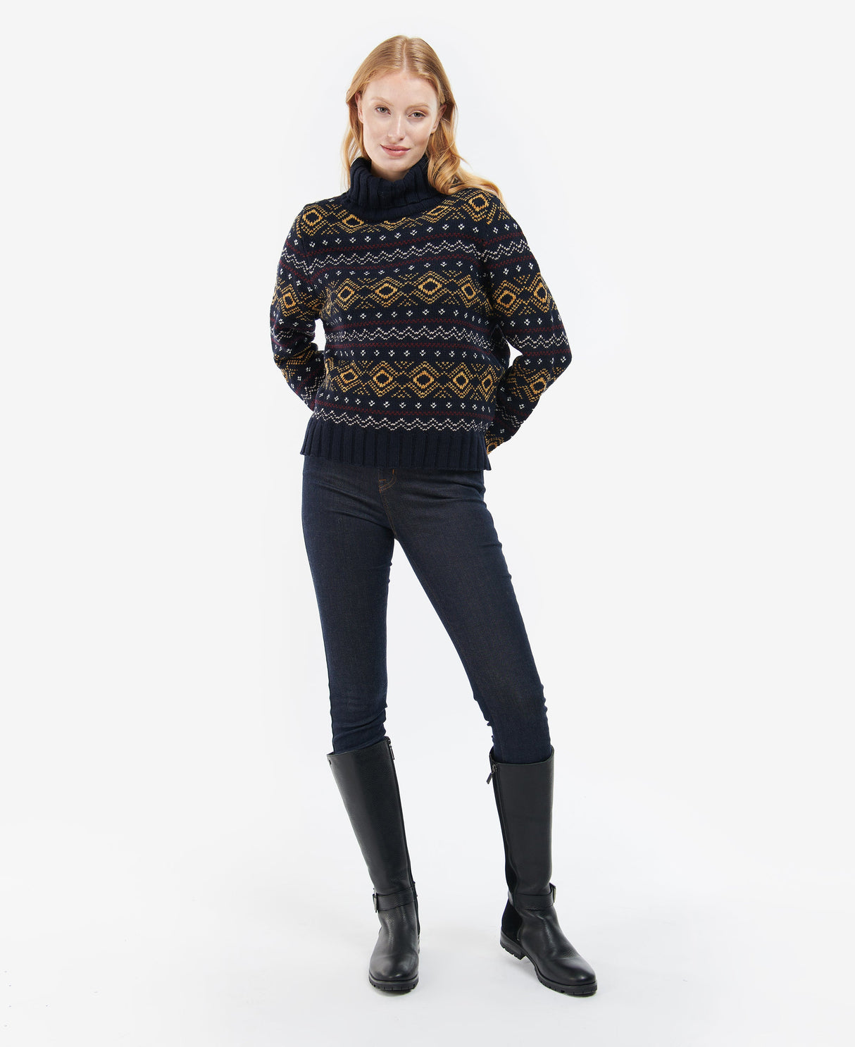 Barbour Mallow Knit - Navy
