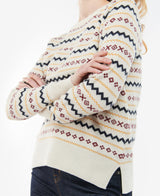 Barbour Alder Knit Sweatshirt - Cream