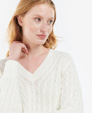 Barbour Primrose Knit Sweater - Cream