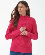 Barbour Breeze Knit - Pink Dahlia