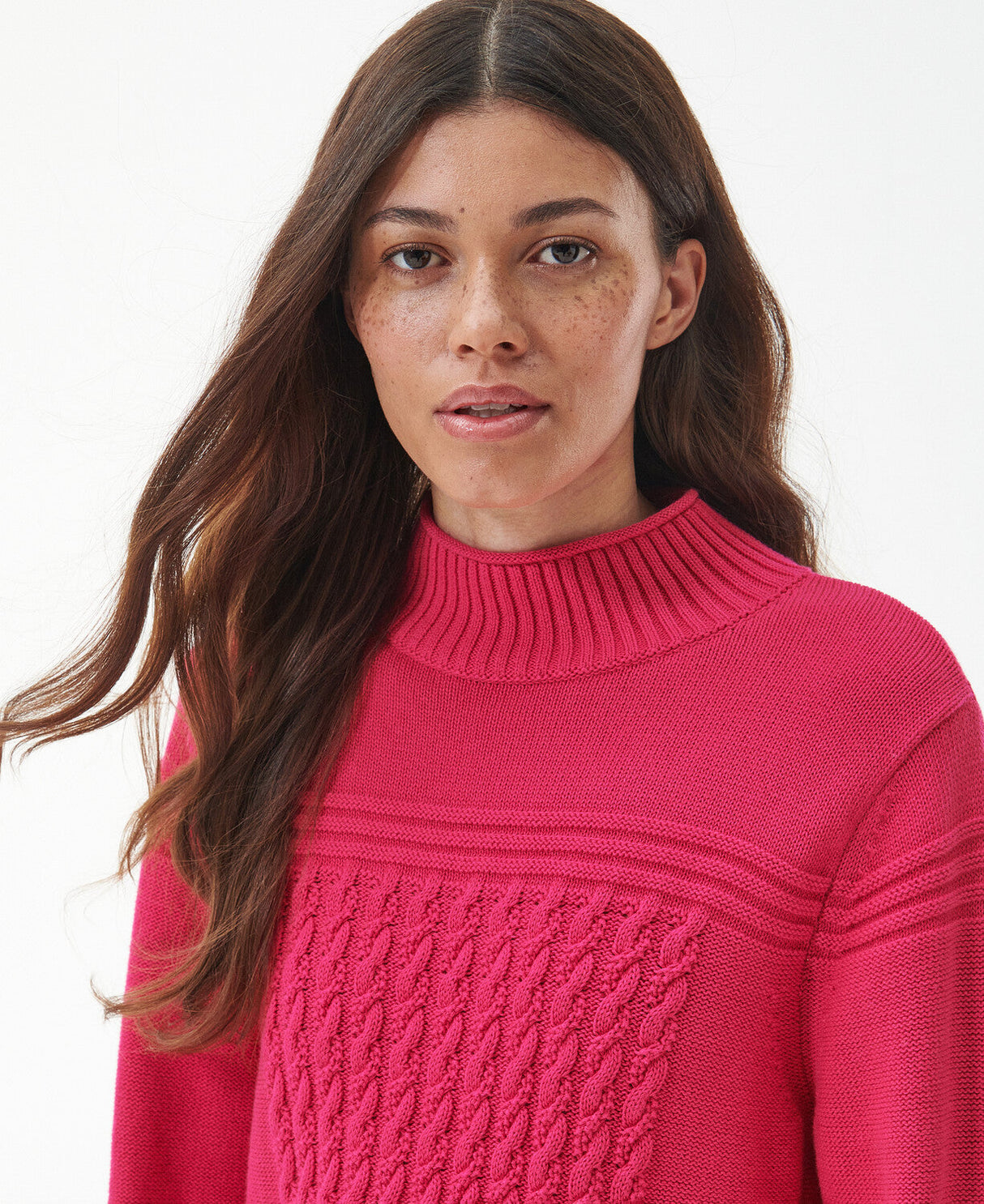 Barbour Breeze Knit - Pink Dahlia