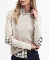 Barbour Lavender Knitted Jumper - Sand