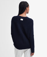 Barbour Bickland Knitted Jumper - Navy