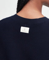 Barbour Bickland Knitted Jumper - Navy