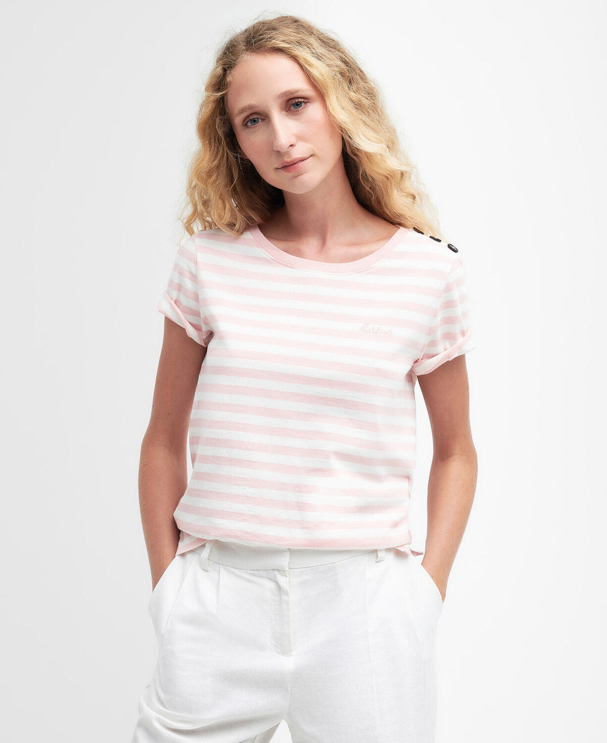 Barbour Ferryside Top - Shell Pink