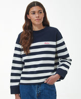 Barbour Aster Overlayer - Navy Stripe